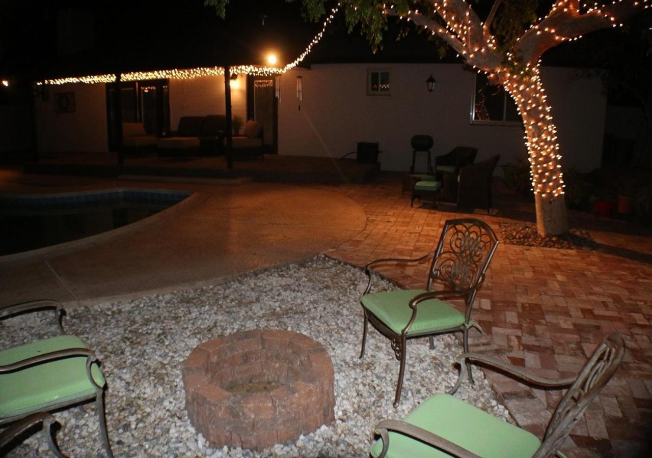 Villa Tempe Escape With Heated Pool, Billiards & Firepit Fun Exterior foto