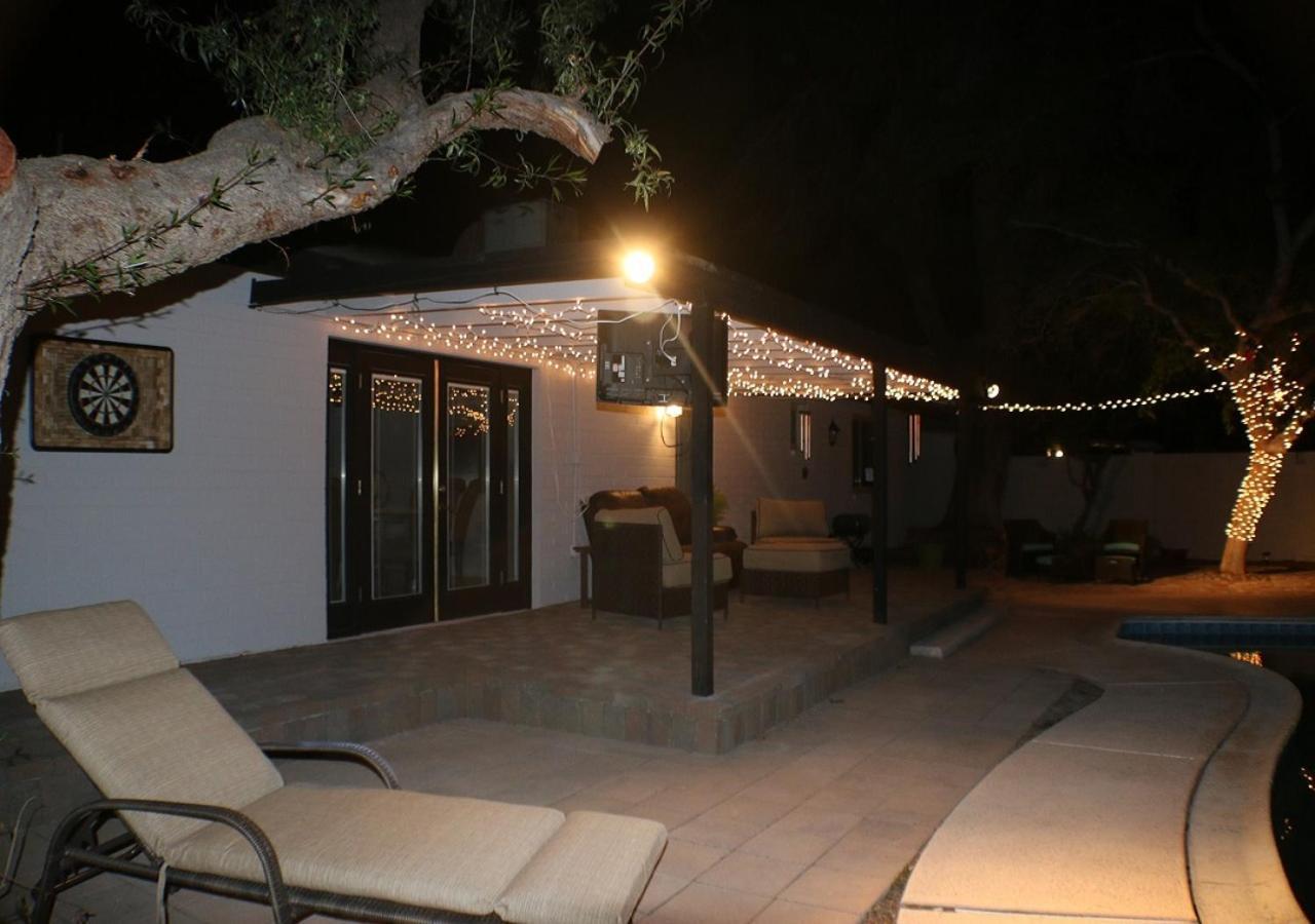 Villa Tempe Escape With Heated Pool, Billiards & Firepit Fun Exterior foto