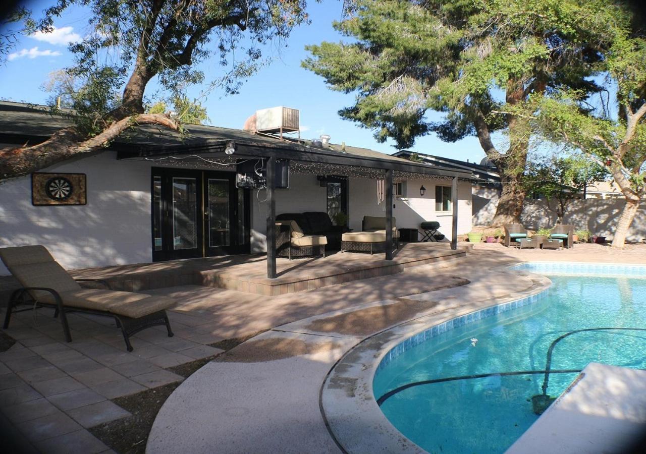 Villa Tempe Escape With Heated Pool, Billiards & Firepit Fun Exterior foto